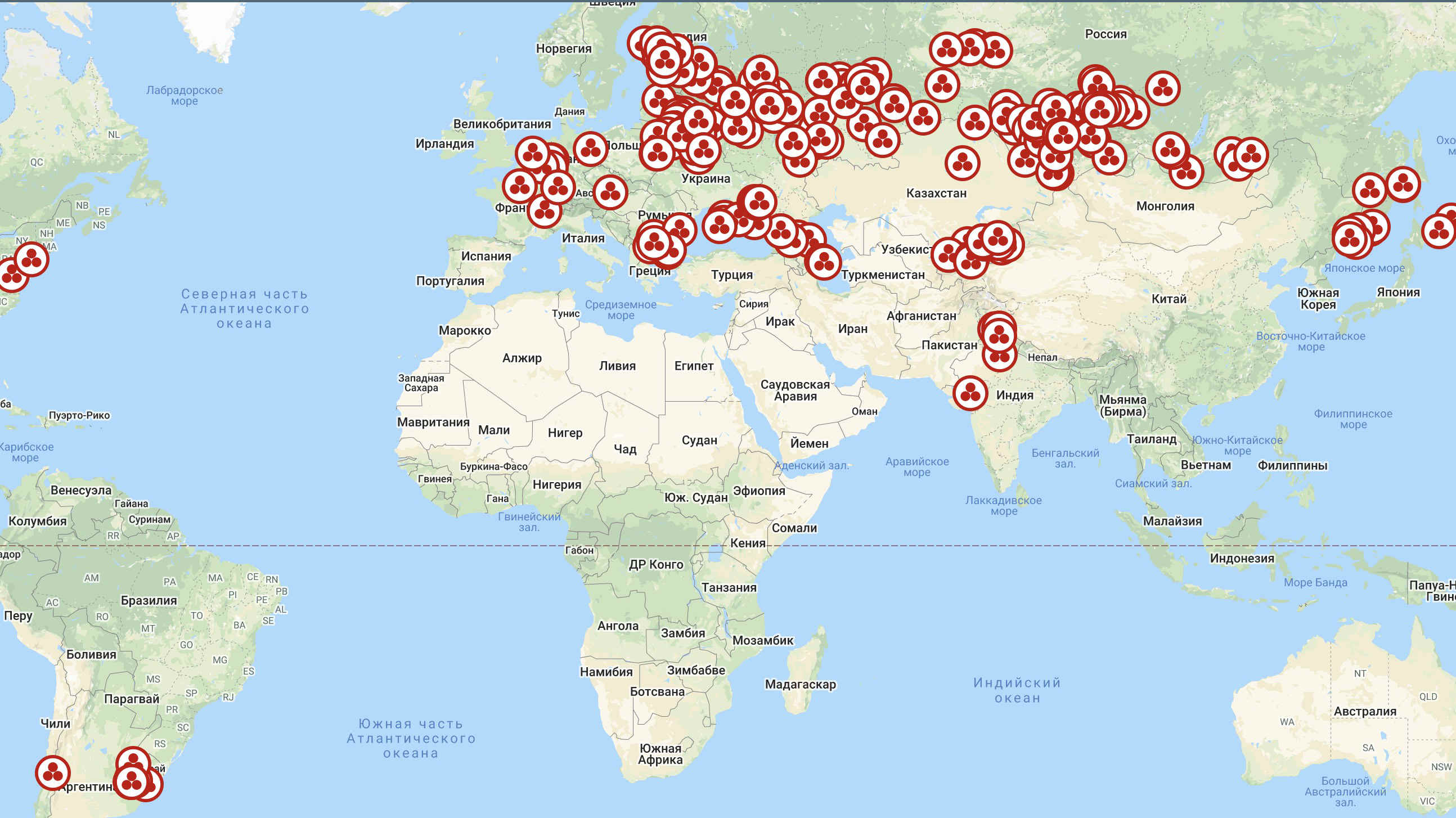 Карта прохождения Миротворческого проекта МЦР “Пакт Рериха. История и современность”